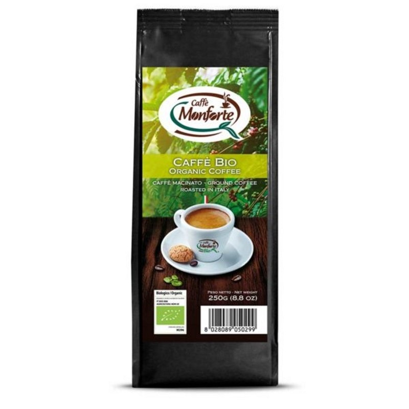 Caffè biologico macinato Bio Organic