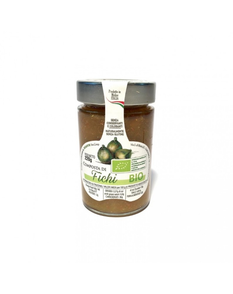 Confiture de figues BIO 220 gr