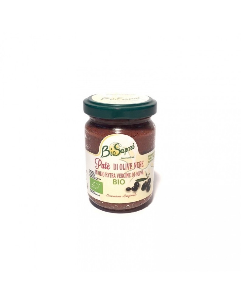 Paté d’olives noires BIO 140 gr