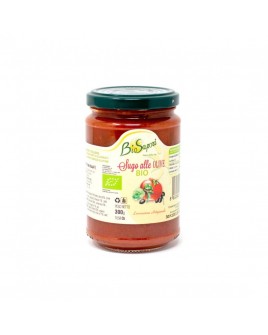 Sauce tomate aux olives BIO - 314 ml